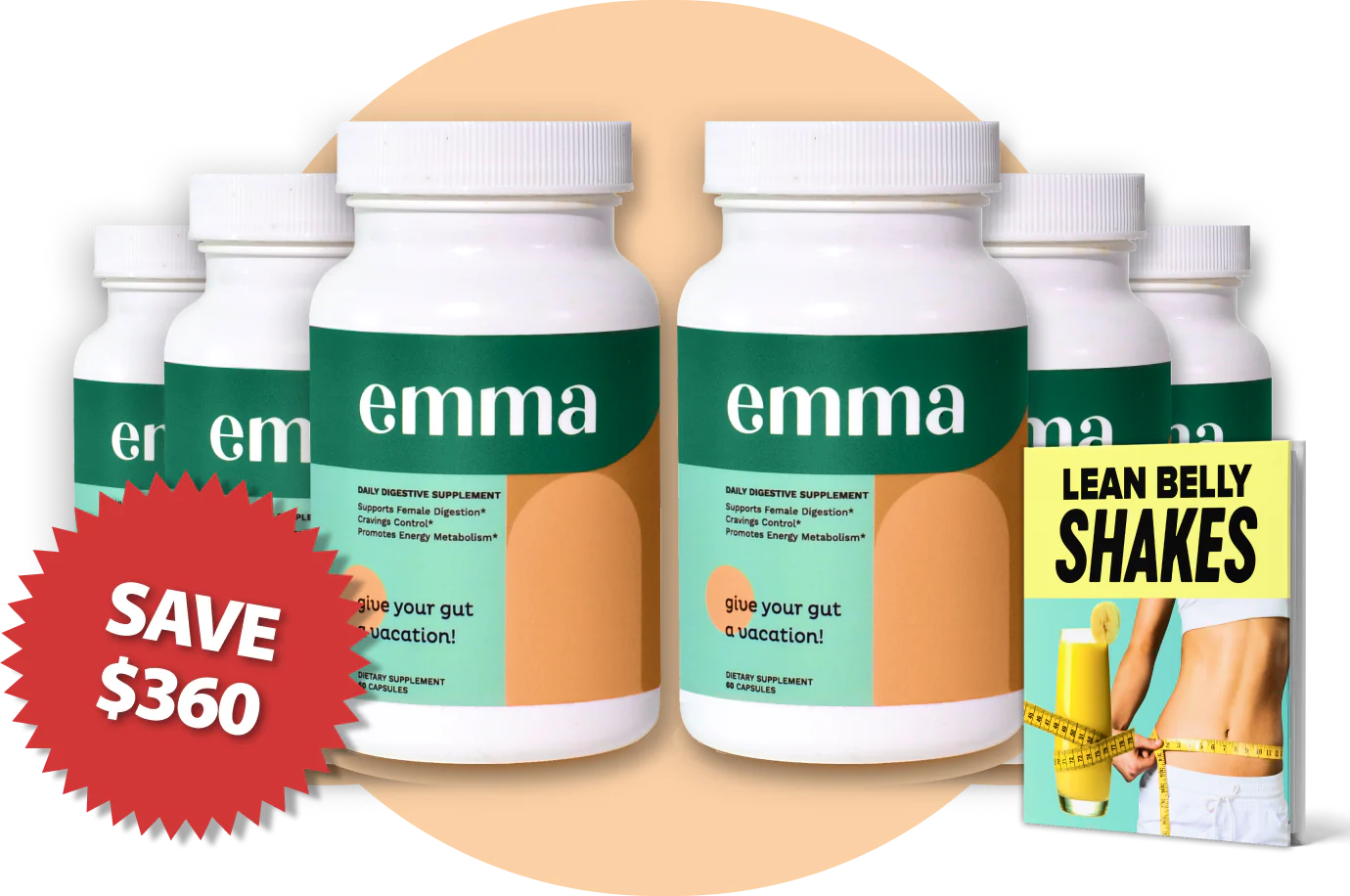 EmmaReleif GUT SUPERHERO – 6 Bottle Pack Best Value