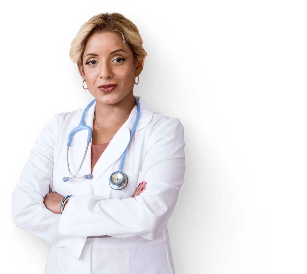 Dr. Gina, EmmaReleif medical advisor, doctor endorsing EmmaReleif digestive supplement