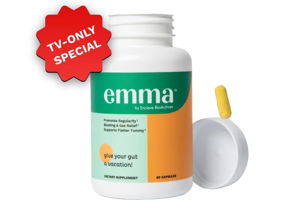 EmmaReleif supplement bottle – official EmmaReleif product