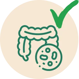 EmmaReleif gut support certified badge