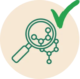 EmmaReleif microbiome support badge